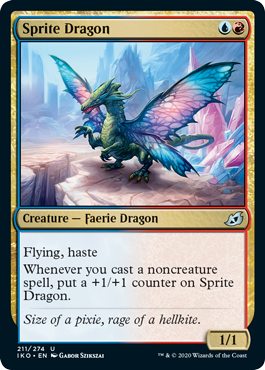 Sprite Dragon (Ikoria: Lair of Behemoths) Light Play