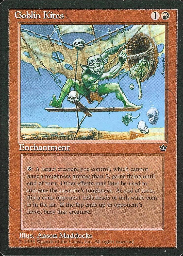 Goblin Kites (Fallen Empires) Heavy Play