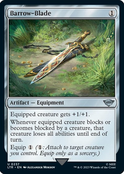 Barrow-Blade (Universes Beyond: The Lord of the Rings: Tales of Middle-earth) Light Play Foil