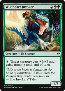 Wildheart Invoker (Duel Decks: Zendikar vs Eldrazi) Light Play