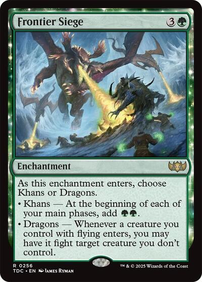 Frontier Siege (Commander: Tarkir: Dragonstorm) Light Play