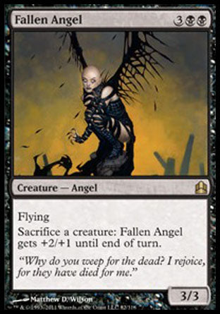 Fallen Angel (Commander) Light Play