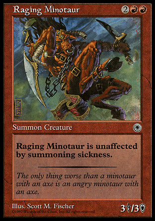 Raging Minotaur (Portal) Light Play