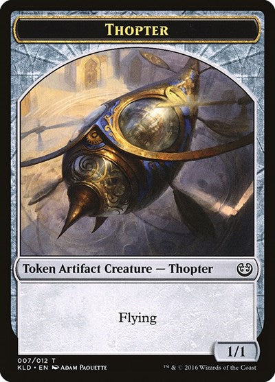 Thopter Token (007) (Kaladesh) Light Play