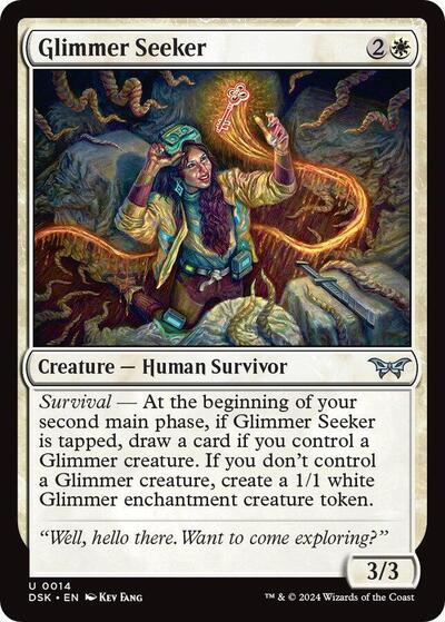 Glimmer Seeker (Duskmourn: House of Horror) Light Play