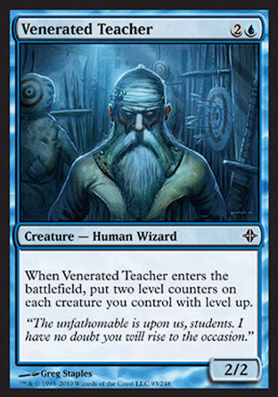Venerated Teacher (Rise of the Eldrazi) Light Play