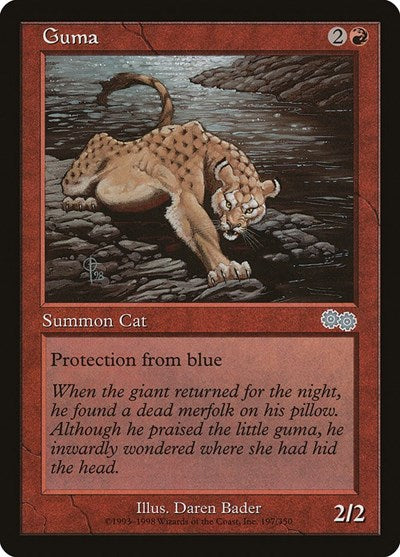 Guma (Urza's Saga) Light Play