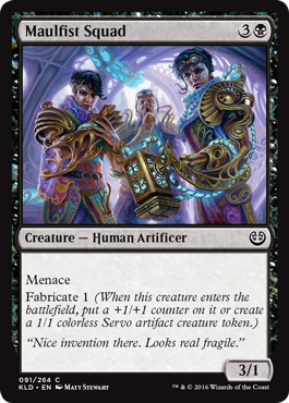 Maulfist Squad (Kaladesh) Light Play