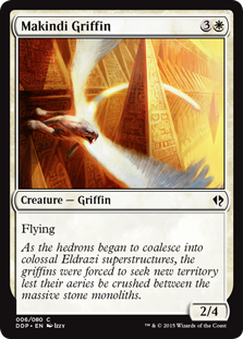 Makindi Griffin (Duel Decks: Zendikar vs Eldrazi) Light Play
