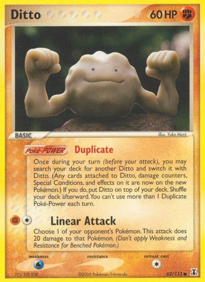 Ditto (Geodude) (Delta Species) Medium Play