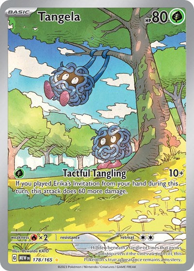 Tangela - 178 (Scarlet and Violet: 151) Light Play