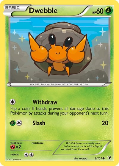 Dwebble (Noble Victories) Light Play Reverse Holofoil