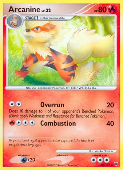 Arcanine (Supreme Victors) Damaged / Poor