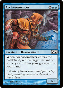 Archaeomancer (Magic 2013 Core Set) Light Play Foil