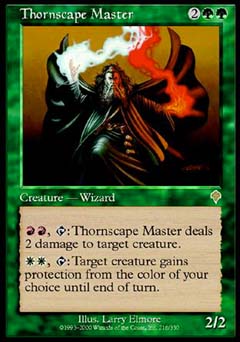 Thornscape Master (Invasion) Heavy Play