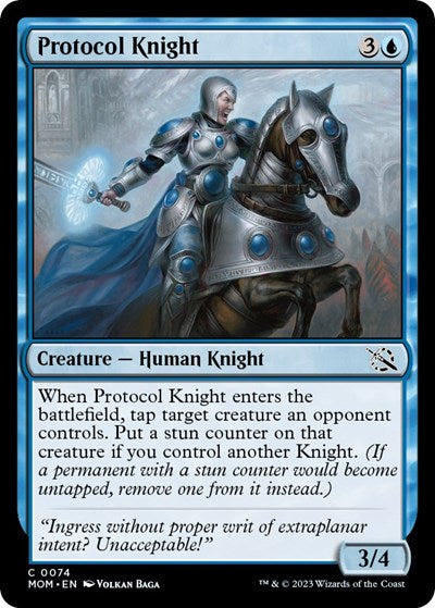 Protocol Knight (March of the Machine) Light Play