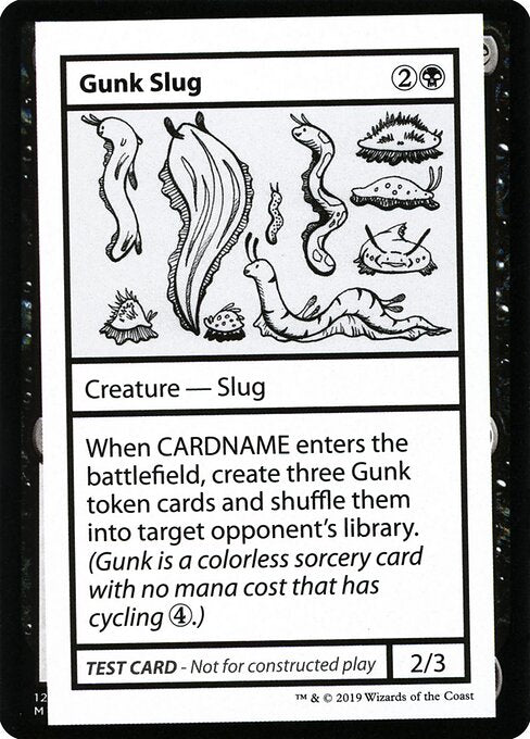 Gunk Slug (No PW Symbol) (Mystery Booster Test Print 2021) Light Play