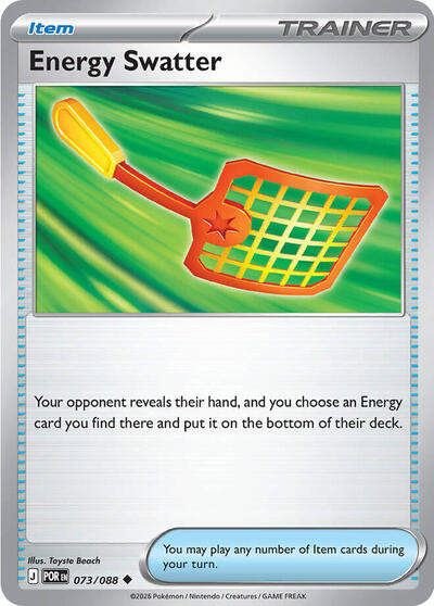 Energy Swatter (ME03: Perfect Order) Light Play Reverse Holofoil