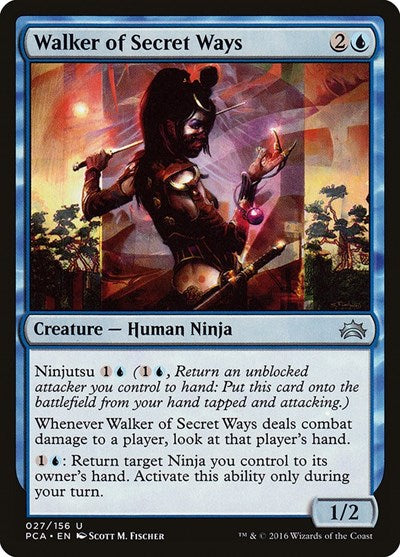 Walker of Secret Ways (Planechase Anthology) Light Play