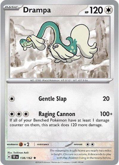 Drampa - 138 (SV05: Temporal Forces) Light Play Holofoil