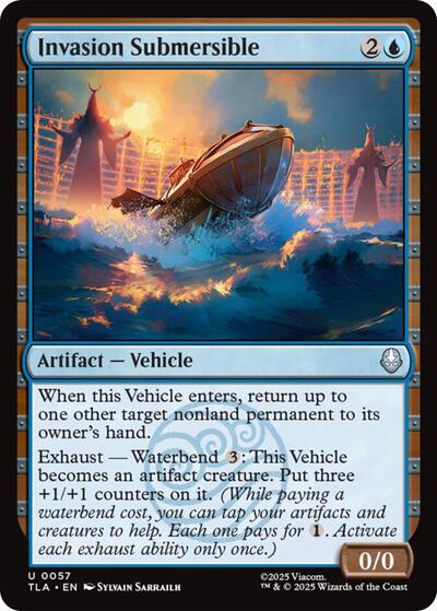 Invasion Submersible (Avatar: The Last Airbender) Light Play