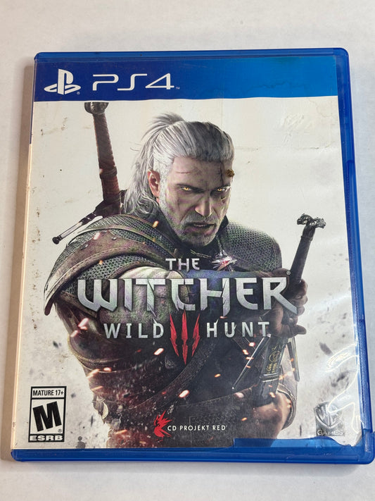 The Witcher 3 The Wild Hunt (PS4) (Complete in Box) (Damaged)