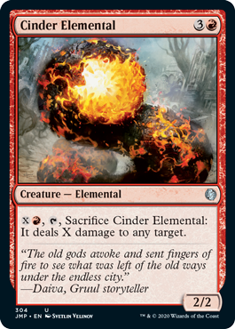 Cinder Elemental (Jumpstart) Light Play