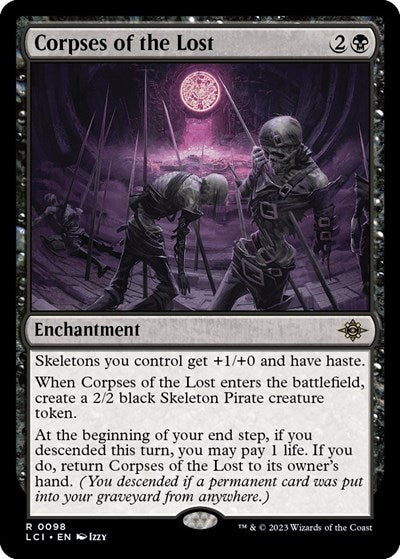 Corpses of the Lost (The Lost Caverns of Ixalan) Medium Play