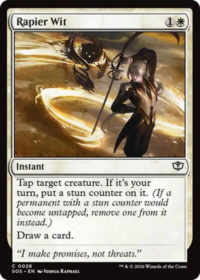 Rapier Wit (Secrets of Strixhaven) Light Play Foil