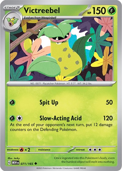 Victreebel (Scarlet and Violet: 151) Light Play Reverse Holofoil