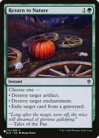 Return to Nature (The List) Light Play
