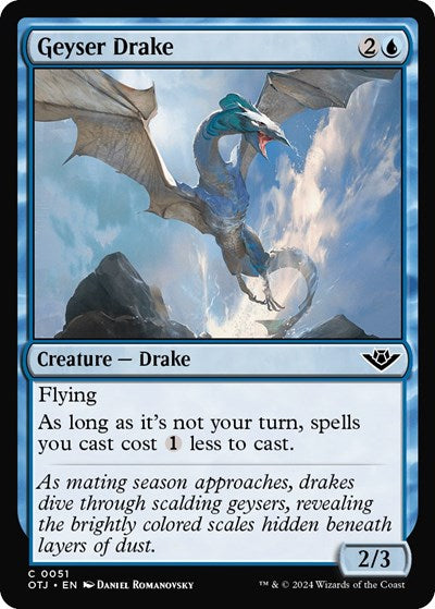 Geyser Drake (Outlaws of Thunder Junction) Light Play