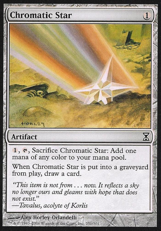 Chromatic Star (Time Spiral) Light Play