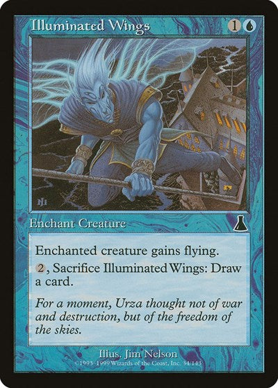 Illuminated Wings (Urza's Destiny) Light Play
