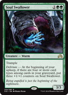 Soul Swallower (Shadows Over Innistrad) Light Play Foil