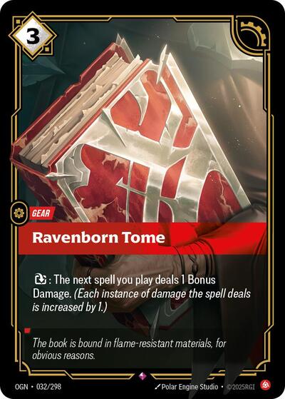 Ravenborn Tome (Origins) Light Play Foil