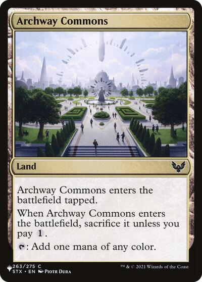 Archway Commons (The List) Light Play