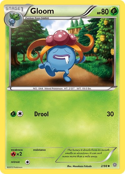 Gloom (XY - Ancient Origins) Damaged / Poor