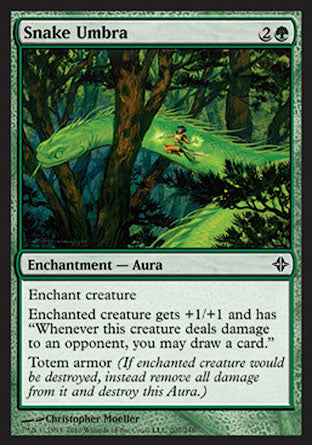 Snake Umbra (Rise of the Eldrazi) Heavy Play
