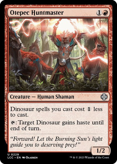 Otepec Huntmaster (Commander: The Lost Caverns of Ixalan) Light Play