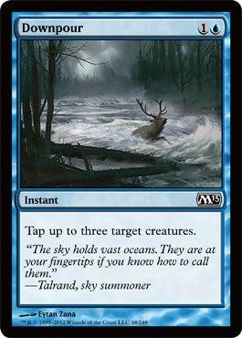 Downpour (Magic 2013 Core Set) Heavy Play