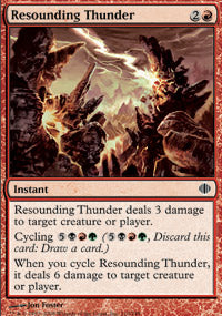 Resounding Thunder (Shards of Alara) Light Play