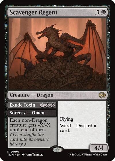 Scavenger Regent (Tarkir: Dragonstorm) Light Play