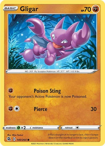 Gligar (SWSH08: Fusion Strike) Light Play