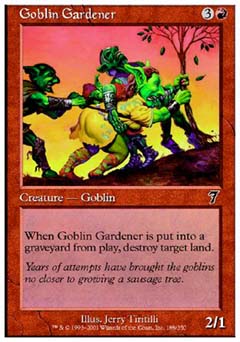 Goblin Gardener (7th Edition) Light Play