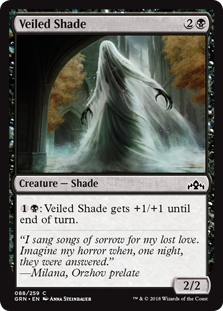 Veiled Shade (Guilds of Ravnica) Light Play