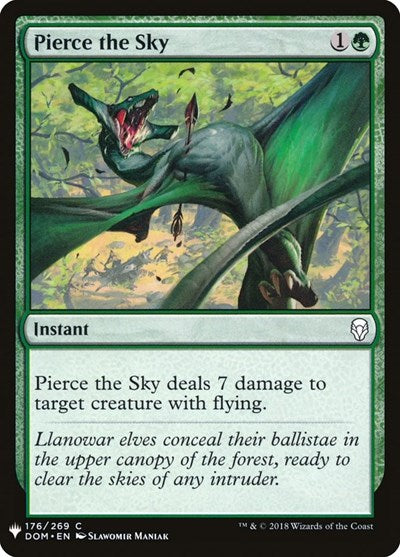 Pierce the Sky (Mystery Booster) Light Play