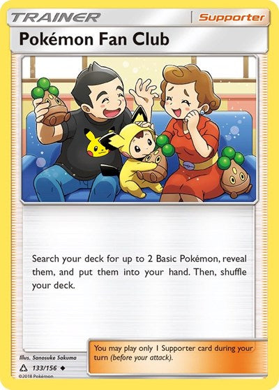 Pokemon Fan Club (SM - Ultra Prism) Light Play