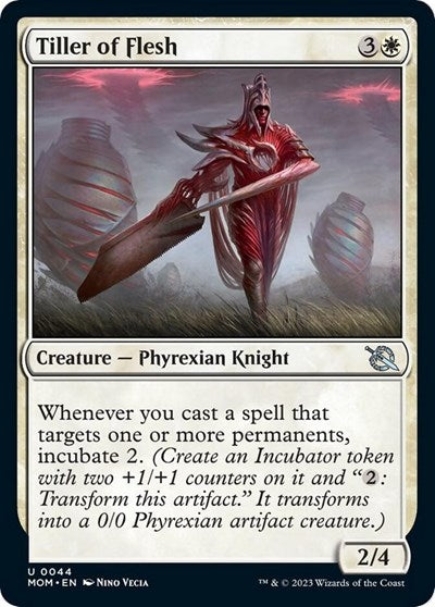 Tiller of Flesh (March of the Machine) Light Play Foil