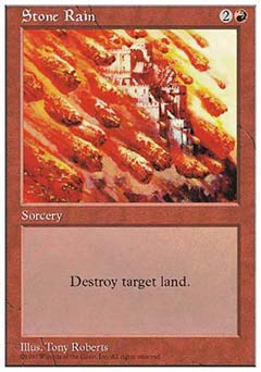 Stone Rain (5th Edition) Medium Play